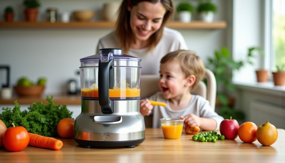Robot cuiseur pour bébé : ce que ça change au quotidien