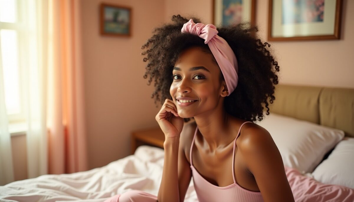 Bonnet de nuit : découvrez ses bienfaits pour sublimer cheveux bouclés, frisés et crépus